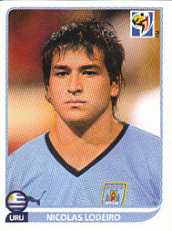 Nicolas Lodeiro Uruguay samolepka Panini World Cup 2010 #82